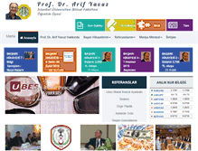 Tablet Screenshot of profdrarifyavuz.com
